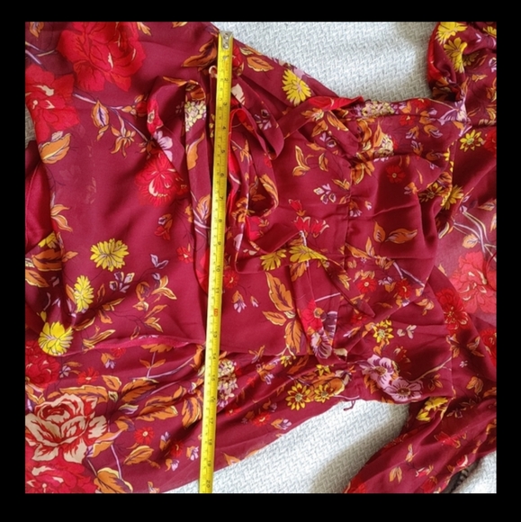 SOLD Willow & Clay wrap dress - Picture 9 of 13